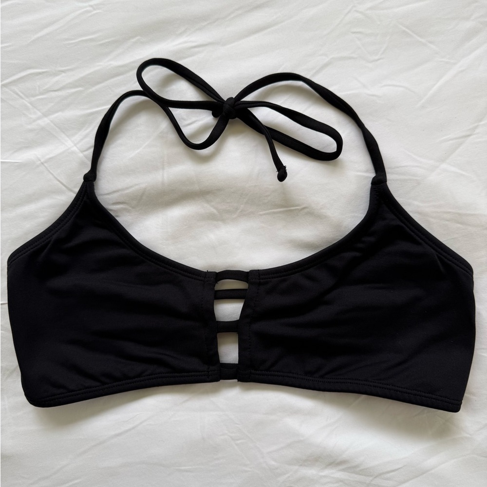 Midori Mau Loa Black Bikini Top
